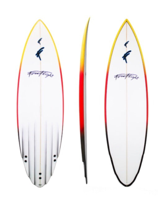 Channel bottom deals surfboard