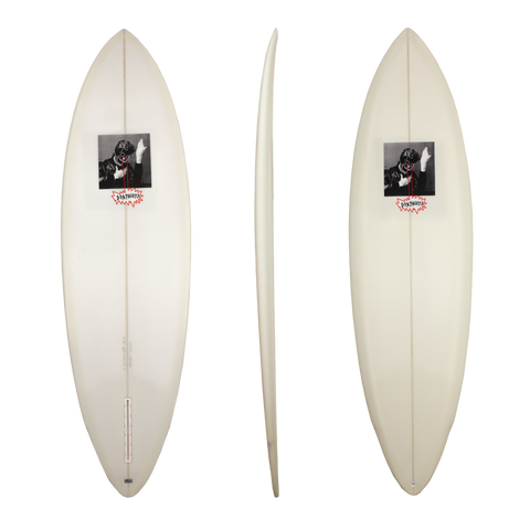 Deathless single fin Bowie surfboard