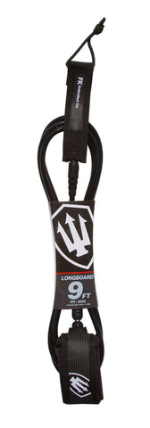 FK Longboard 9ft Leash - Black