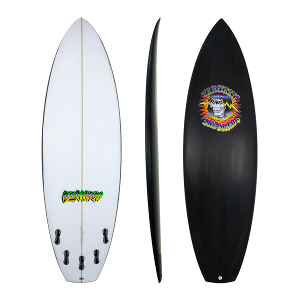 Vampirate 'Deathray' 5'4 - 6'4 Black – MaverickSurf